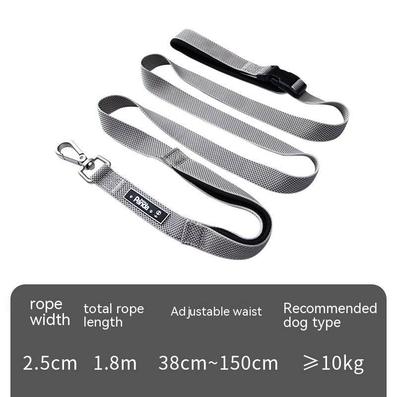 Discover the Ultimate Multi-functional Traction Running Dog Leash